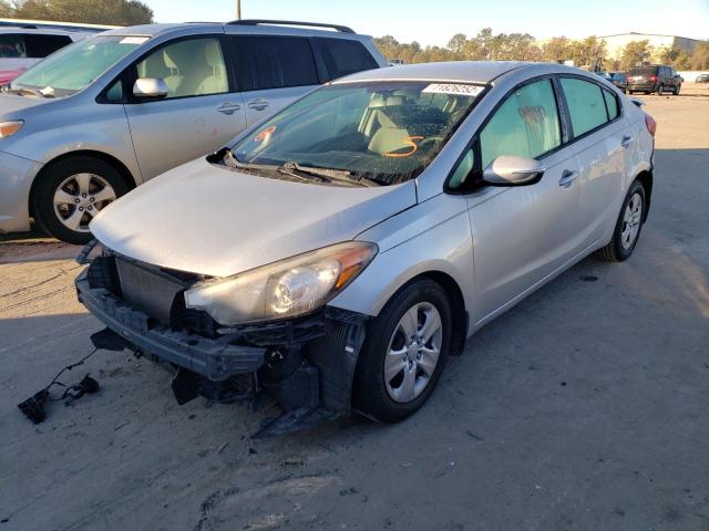 KIA FORTE LX 2015 with VIN KNAFX4A65F5410463 - Photo from auction