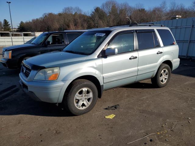 HONDA PILOT EX 2003 with VIN 2HKYF184X3H611370 - Photo from auction