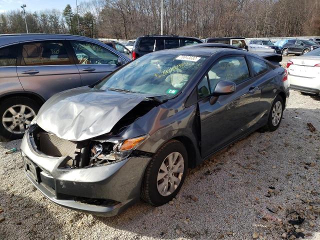 HONDA CIVIC LX 2012 with VIN 2HGFG3B51CH546601 - Photo from auction
