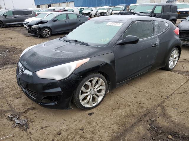 HYUNDAI VELOSTER 2012 with VIN KMHTC6AD5CU076511 - Photo from auction