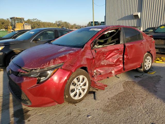 TOYOTA COROLLA LE 2022 with VIN JTDEPMAE8NJ227795 - Photo from auction