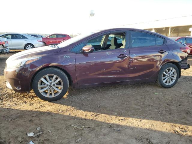 KIA FORTE LX 2017 with VIN 3KPFL4A71HE012309 - Photo from auction