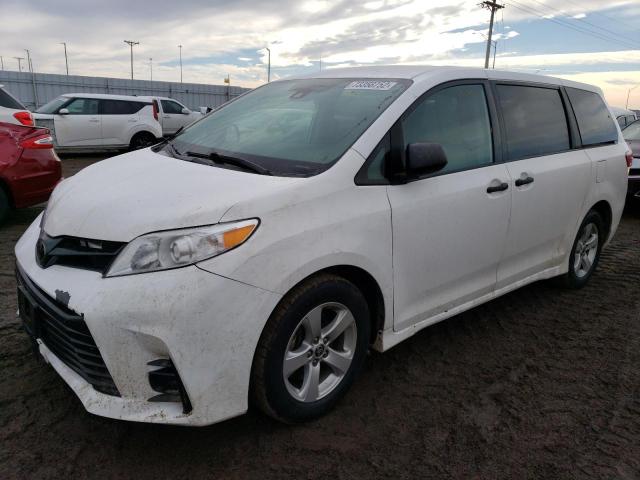 TOYOTA SIENNA L 2020 with VIN 5TDZZ3DC3LS071794 - Photo from auction