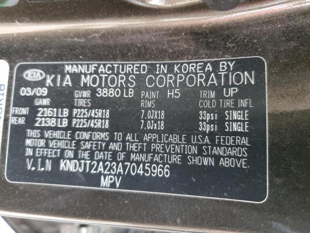 Photo 14 from auction – 2010 KIA SOUL + with VIN KNDJT2A23A7045966
