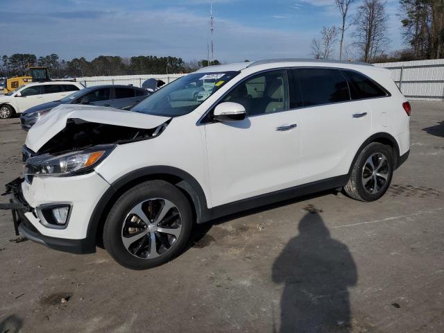 KIA SORENTO EX 2016 with VIN 5XYPH4A16GG125952 - Photo from auction