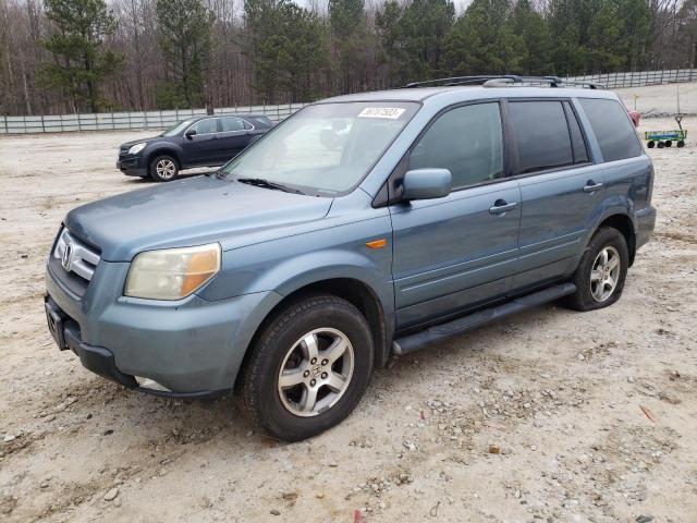 HONDA PILOT EX 2006 with VIN 5FNYF28406B021817 - Photo from auction
