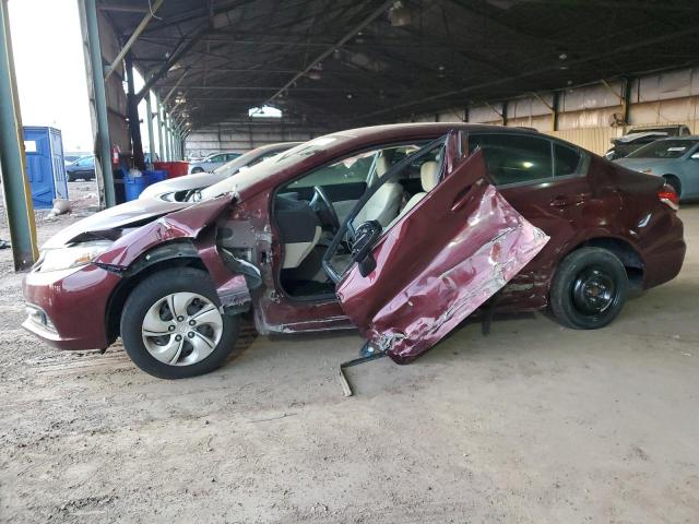 Photo 1 from auction – 2014 HONDA CIVIC LX with VIN 19XFB2F59EE056519