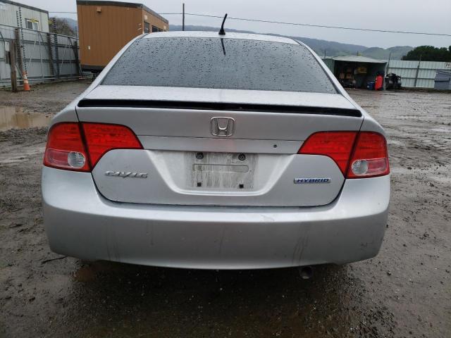 Photo 6 from auction – 2006 HONDA CIVIC HYBR with VIN JHMFA36256S017471