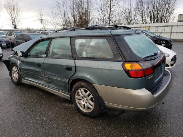 Photo 2 from auction – 2000 SUBARU LEGACY OUT with VIN 4S3BH665XY6651524