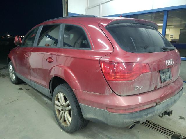 Photo 2 from auction – 2008 AUDI Q7 3.6 QUA with VIN WA1AY74L48D041367