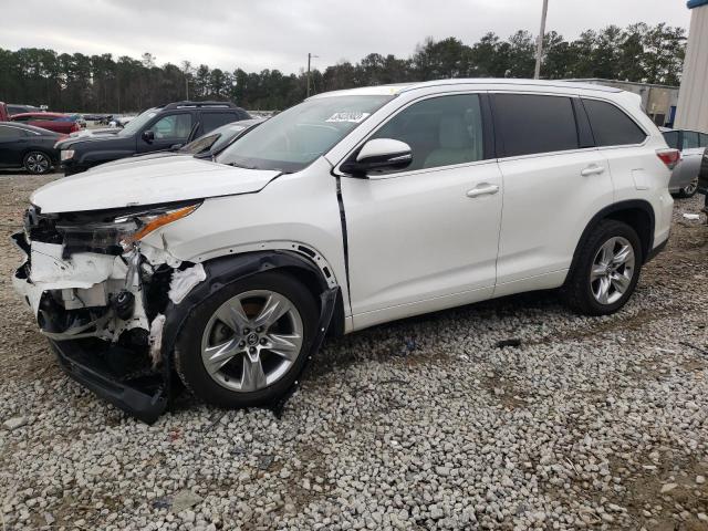 TOYOTA HIGHLANDER 2016 with VIN 5TDYKRFH8GS157779 - Photo from auction