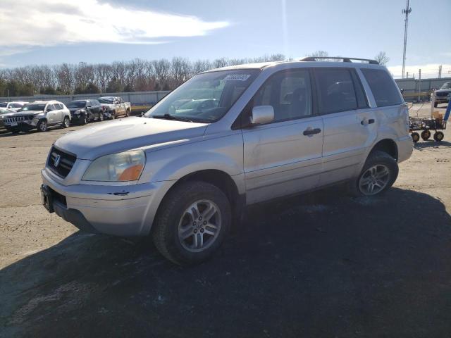 HONDA PILOT EX 2005 with VIN 2HKYF18445H502972 - Photo from auction