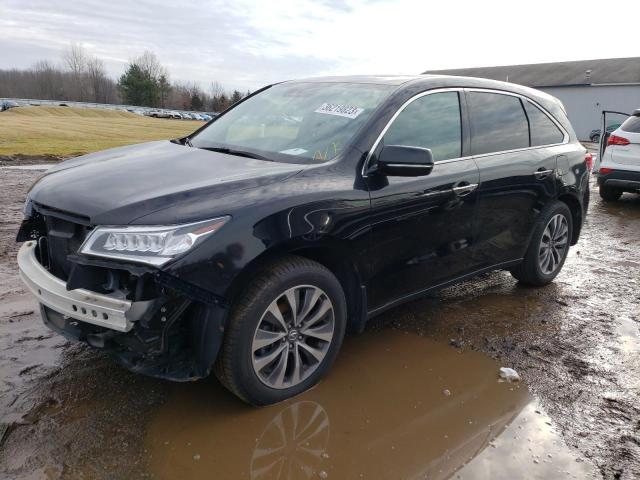 ACURA MDX TECHNO 2016 with VIN 5FRYD4H48GB031447 - Photo from auction