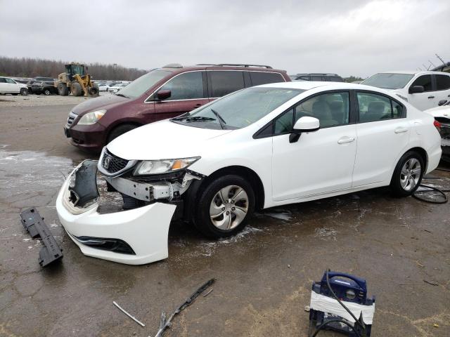 HONDA CIVIC LX 2013 with VIN 19XFB2F55DE064020 - Photo from auction