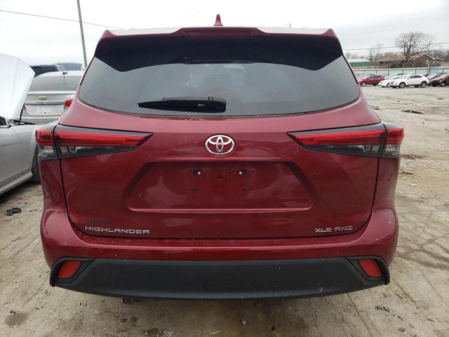 Photo 6 from auction – 2020 TOYOTA HIGHLANDER with VIN 5TDHZRBH3LS042194