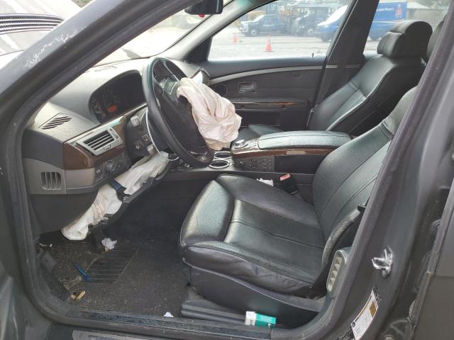 Photo 7 from auction – 2005 BMW 745 LI with VIN WBAGN63535DS60464