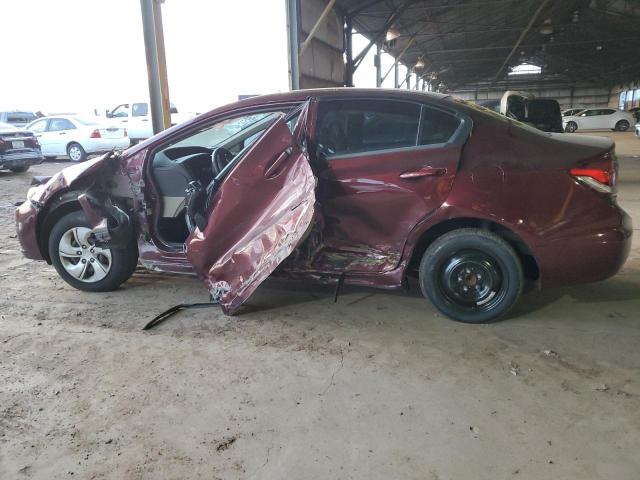 Photo 2 from auction – 2014 HONDA CIVIC LX with VIN 19XFB2F59EE056519