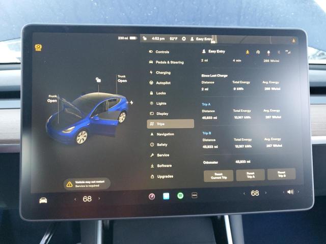 Photo 9 from auction – 2020 TESLA MODEL Y with VIN 5YJYGDEF9LF058732