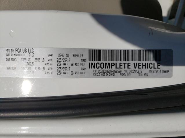 Photo 14 from auction – 2017 DODGE GRAND CARA with VIN 2C7WDGBG9HR838520