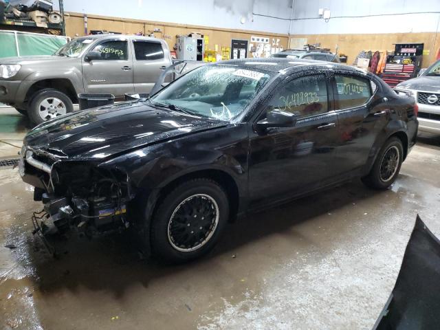 DODGE AVENGER SE 2012 with VIN 1C3CDZAG8CN261034 - Photo from auction