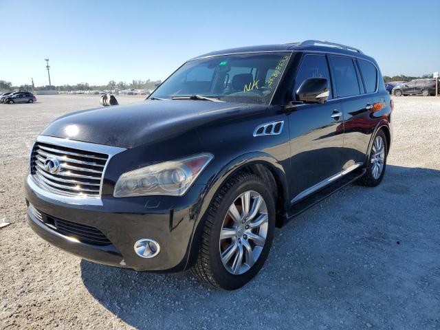 INFINITI QX56 2012 with VIN JN8AZ2NE6C9019196 - Photo from auction