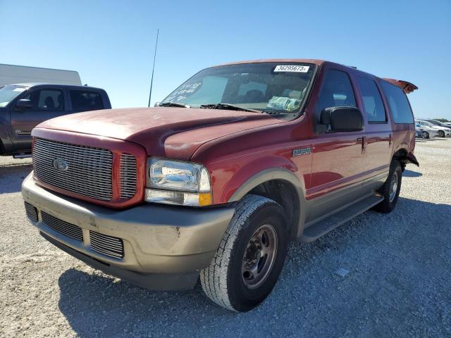 FORD EXCURSION 2003 with VIN 1FMNU44S23EC39985 - Photo from auction