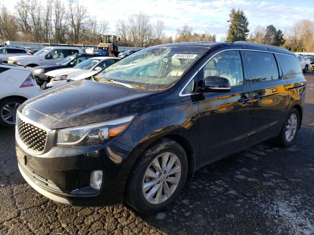 KIA SEDONA EX 2015 with VIN KNDMC5C12F6047708 - Photo from auction