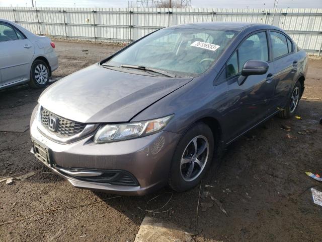 HONDA CIVIC SE 2015 with VIN 19XFB2F75FE057704 - Photo from auction