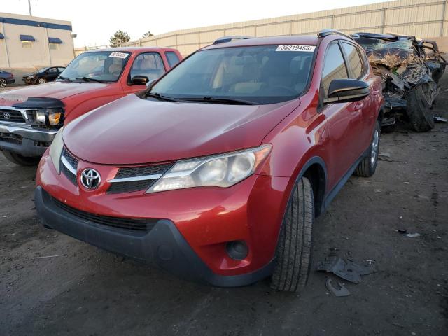 TOYOTA RAV4 LE 2015 with VIN 2T3ZFREVXFW178100 - Photo from auction