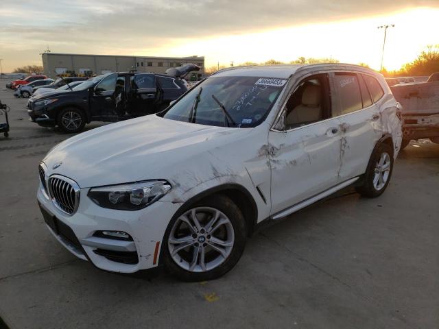 BMW X3 SDRIVE3 2019 with VIN 5UXTR7C57KLF29175 - Photo from auction