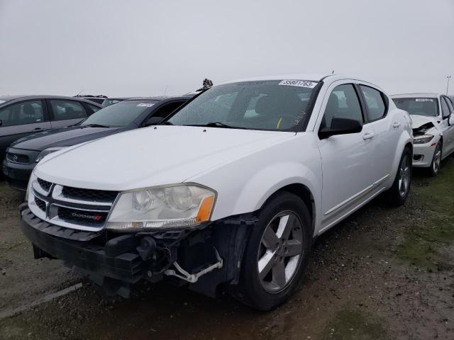 DODGE AVENGER SE 2012 with VIN 1C3CDZAB5CN322988 - Photo from auction