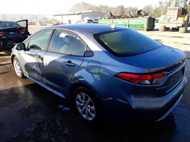 Photo 2 from auction – 2021 TOYOTA COROLLA LE with VIN JTDEPMAEXMJ168019