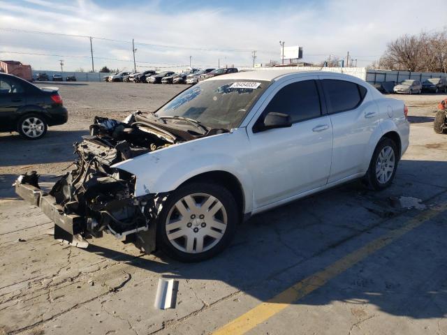 DODGE AVENGER SE 2013 with VIN 1C3CDZAB3DN702610 - Photo from auction
