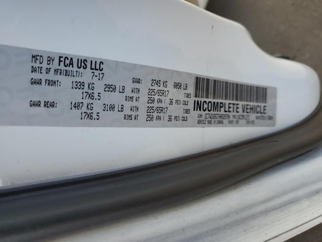 Photo 14 from auction – 2017 DODGE GRAND CARA with VIN 2C7WDGBG7HR828794
