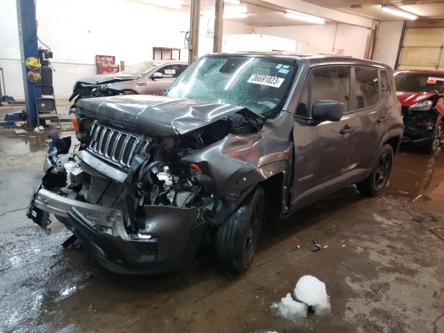 JEEP RENEGADE S 2019 with VIN ZACNJAAB2KPK44669 - Photo from auction