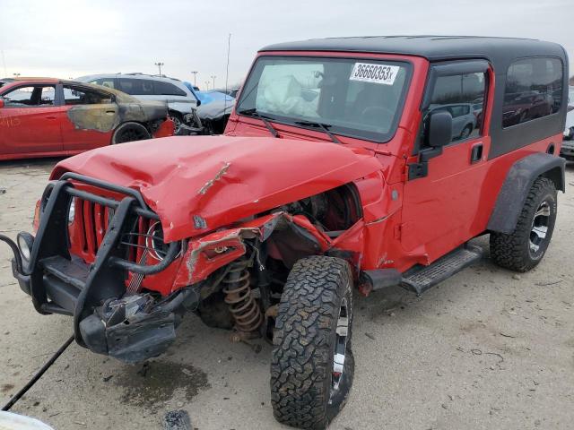 JEEP WRANGLER / 2004 with VIN 1J4FA49S64P776384 - Photo from auction