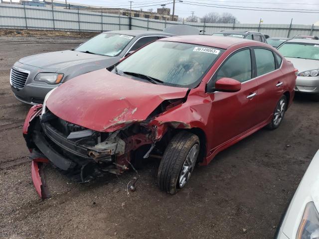 NISSAN SENTRA S 2013 with VIN 3N1AB7AP0DL693411 - Photo from auction
