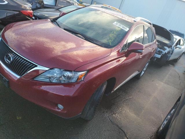 LEXUS RX 350 2010 with VIN 2T2ZK1BA1AC011346 - Photo from auction
