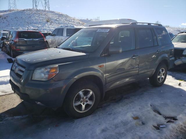 HONDA PILOT EXL 2008 with VIN 5FNYF18528B014390 - Photo from auction