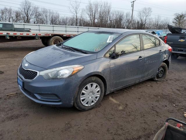 KIA FORTE LX 2014 with VIN KNAFK4A69E5054614 - Photo from auction