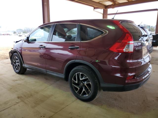 Photo 2 from auction – 2016 HONDA CR-V SE with VIN 2HKRM4H41GH619598
