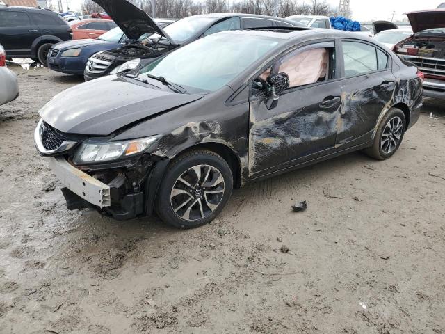 HONDA CIVIC EX 2014 with VIN 2HGFB2F86EH555665 - Photo from auction
