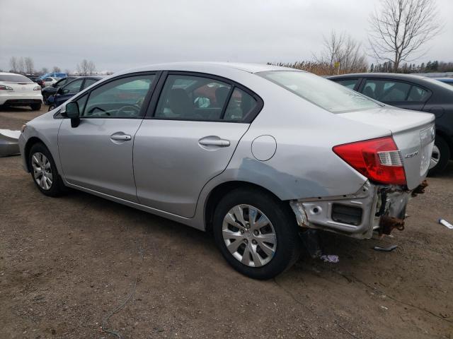 Photo 2 from auction – 2012 HONDA CIVIC LX with VIN 2HGFB2E49CH053941