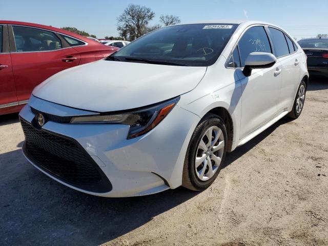 TOYOTA COROLLA LE 2021 with VIN JTDEPMAE2MJ152221 - Photo from auction