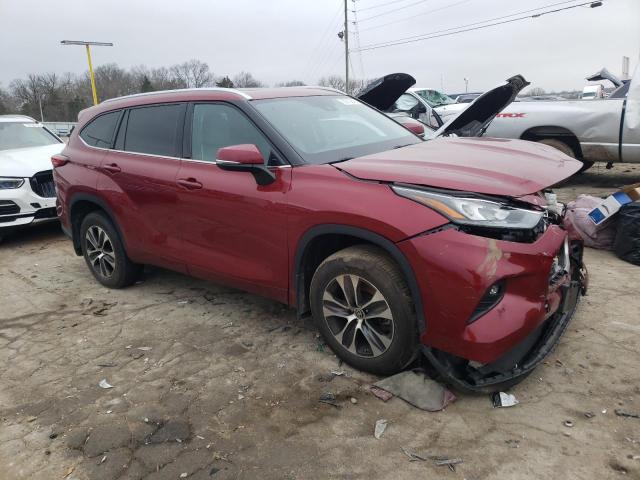 Photo 4 from auction – 2020 TOYOTA HIGHLANDER with VIN 5TDHZRBH3LS042194