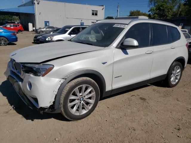 BMW X3 SDRIVE2 2017 with VIN 5UXWZ7C33H0V88274 - Photo from auction