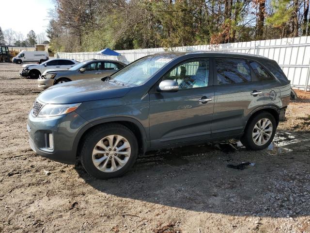 KIA SORENTO EX 2014 with VIN 5XYKU4A73EG477166 - Photo from auction