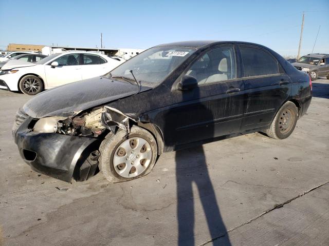 KIA SPECTRA EX 2009 with VIN KNAFE221795599702 - Photo from auction