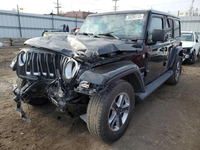 Photo 1 from auction – 2018 JEEP WRANGLER U with VIN 1C4HJXEG0JW321145