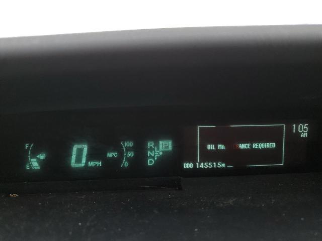 Photo 9 from auction – 2010 TOYOTA PRIUS with VIN JTDKN3DU1A1144421